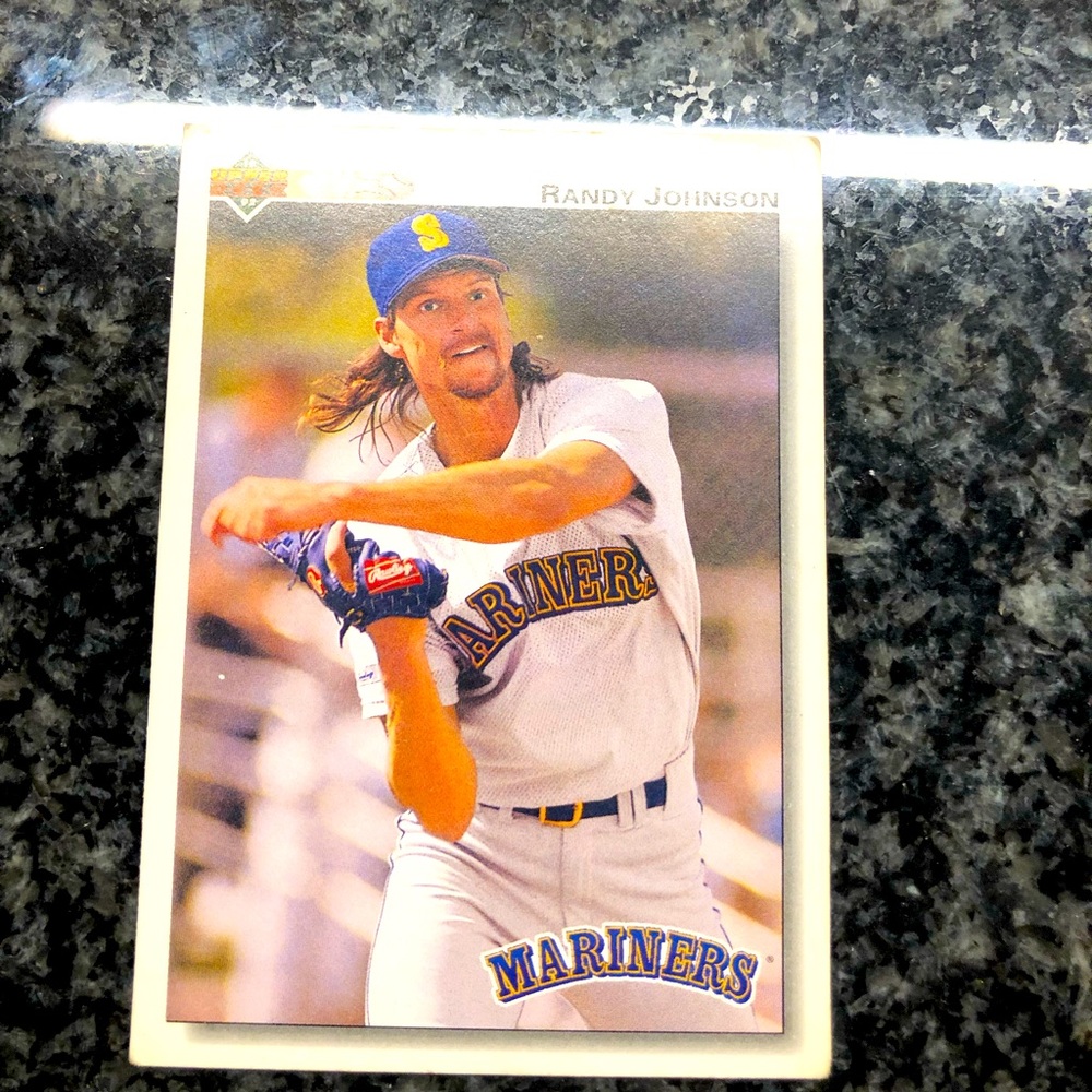 Randy Johnson Upper Deck 1992 #164 baseball card!!